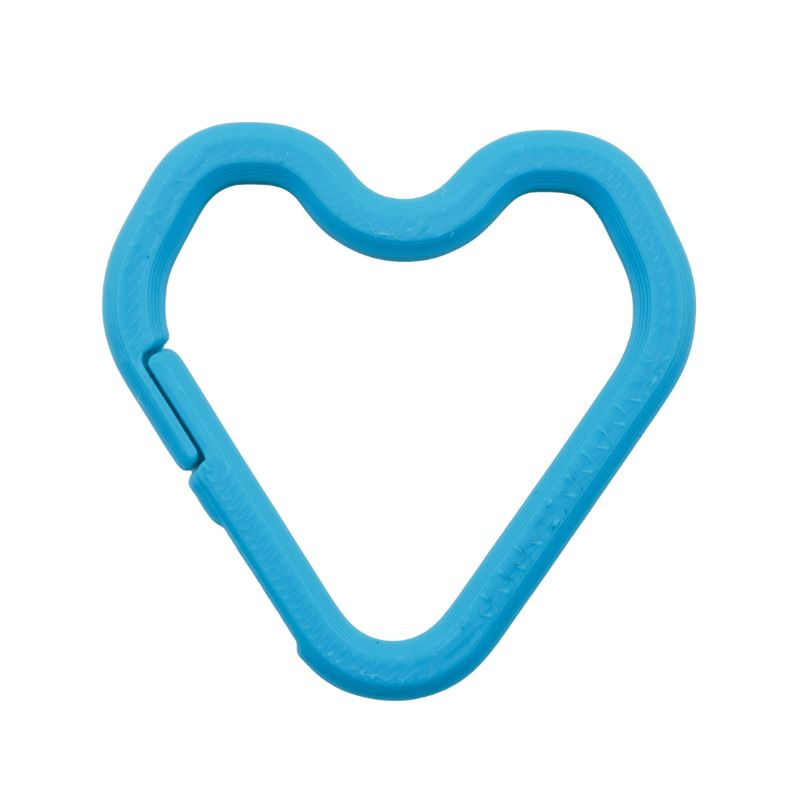 broche corazon mosquetón...