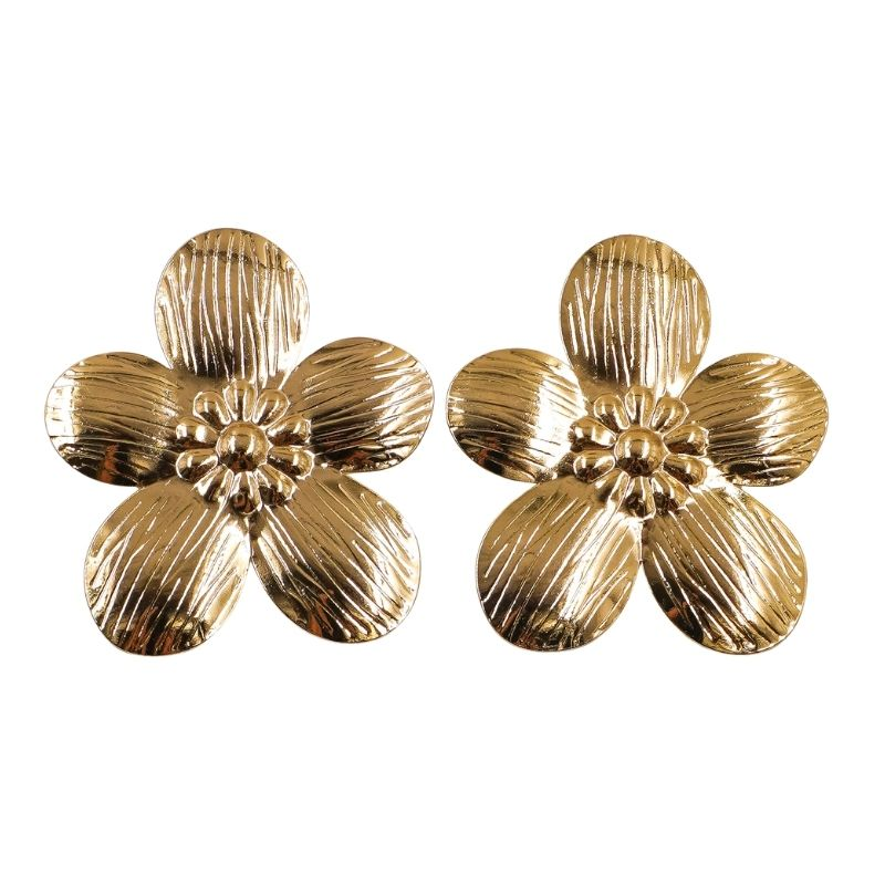 arete de acero c flor x par