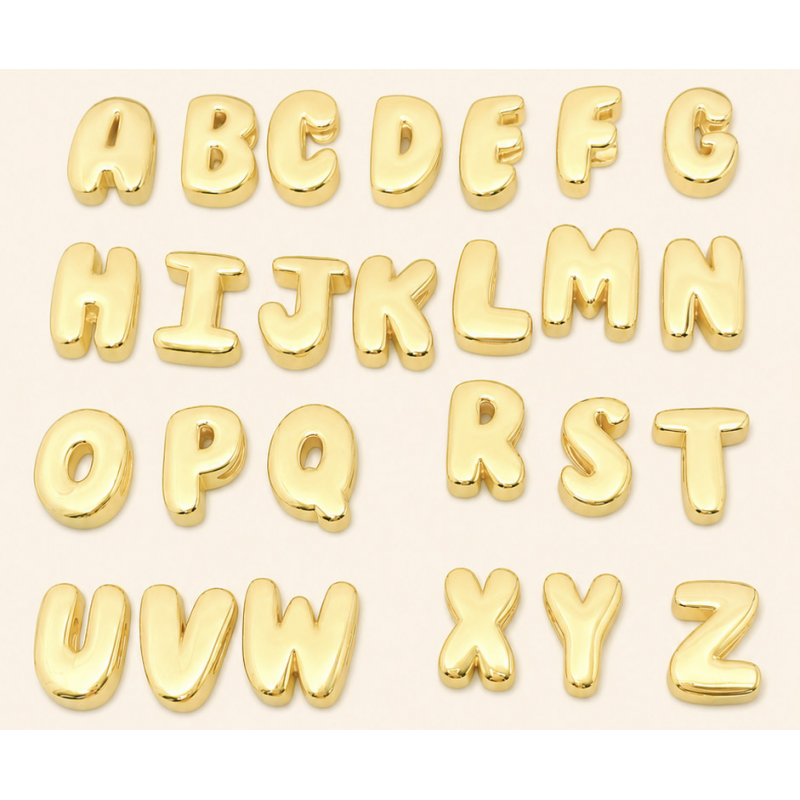 letras pasador chunky x unidad