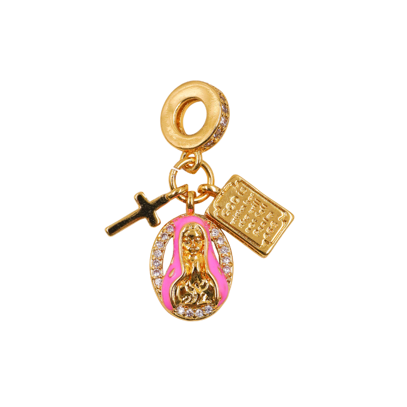 Dije para pandora de Virgen...