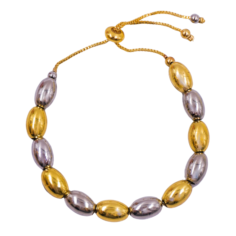 Pulsera balin ovalado...
