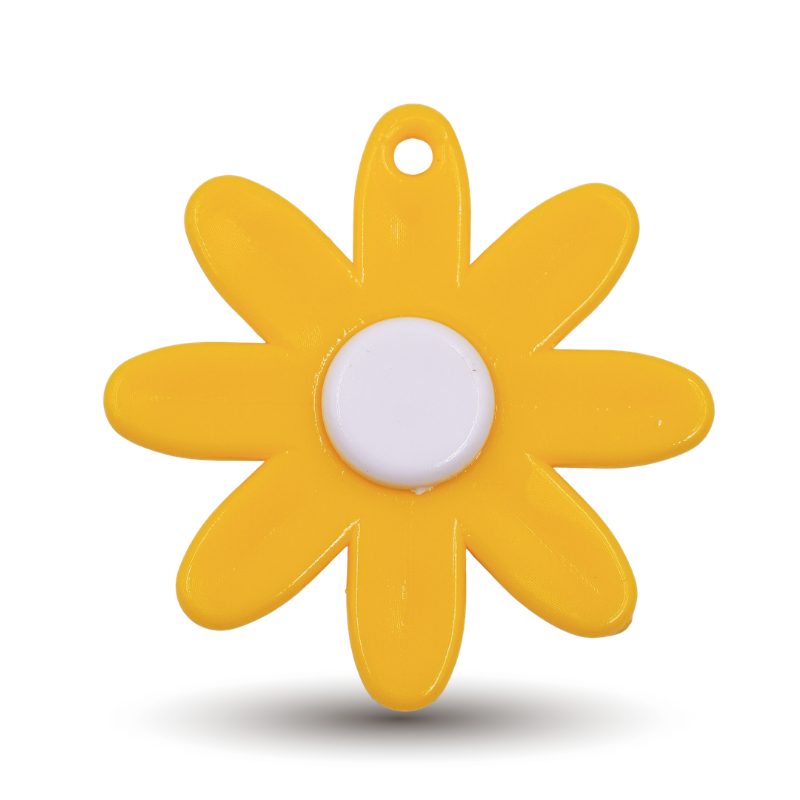 Dije acrilico de girasol x...