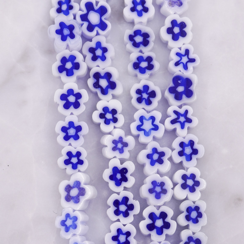 Sarta murrina flores azules...