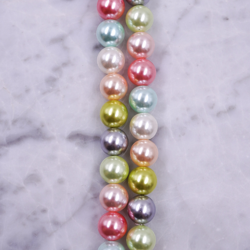 Perla Shell 6mm colores...
