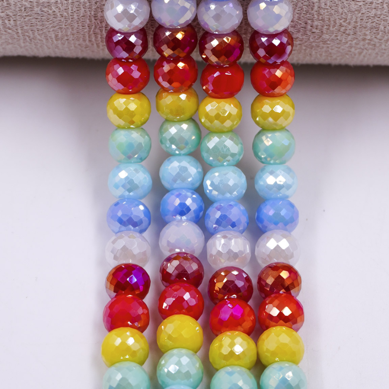 Murano redondo multicolor x...