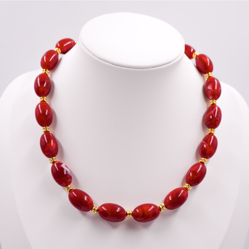 Collar piedras ovaladas...