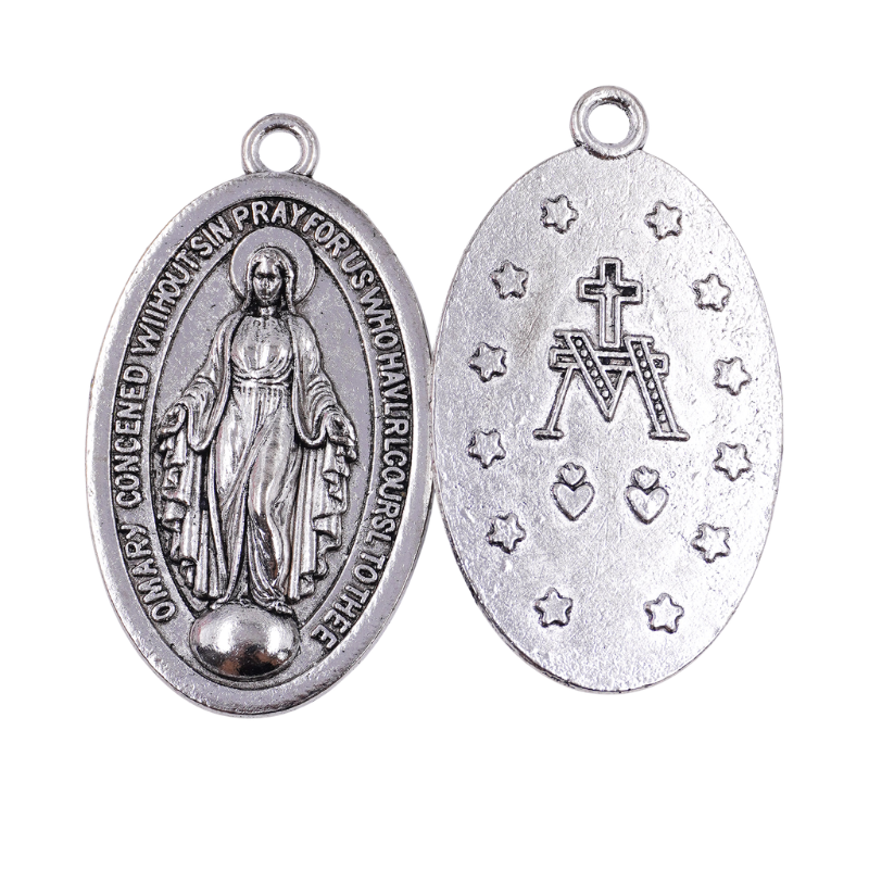 Dije medalla Virgen en...