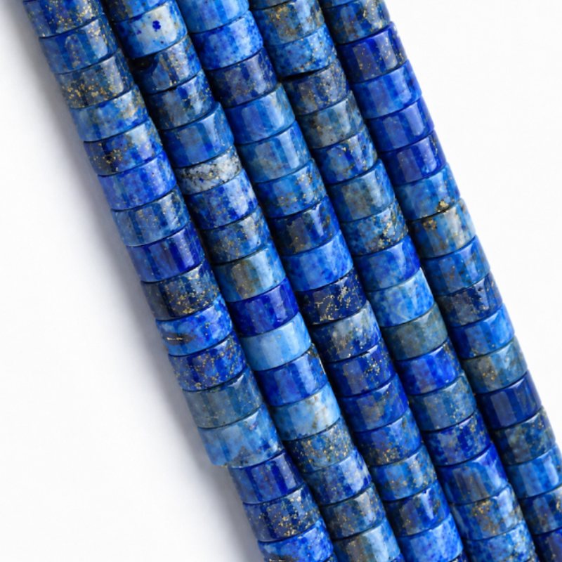Rondela Heishi Lapislazuli...