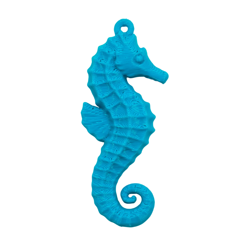 dije caballito de mar turquesa