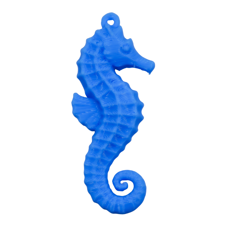 dije caballito de mar azul