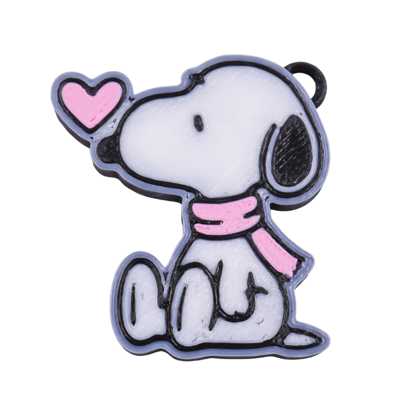 dije Snoopy con bufanda x...