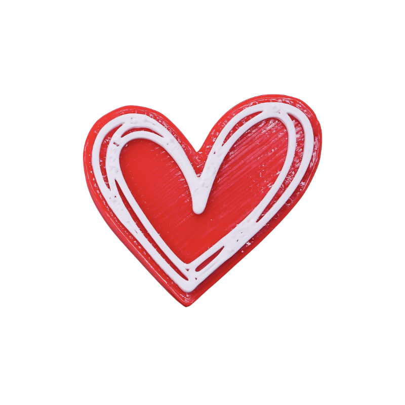 dije pasador corazon x unidad