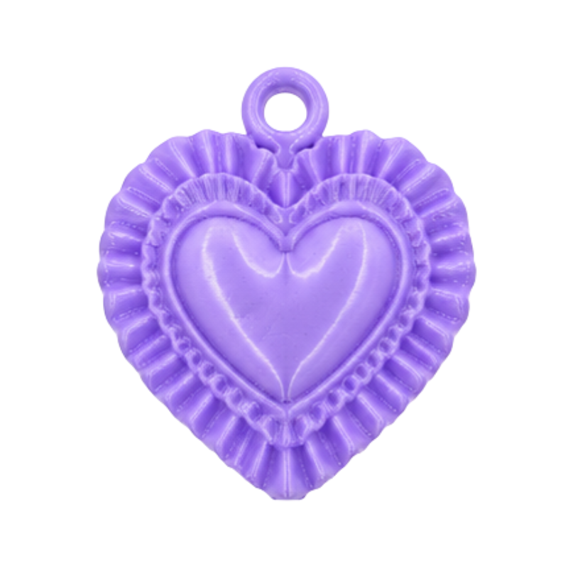 dije corazon adorno lila x...