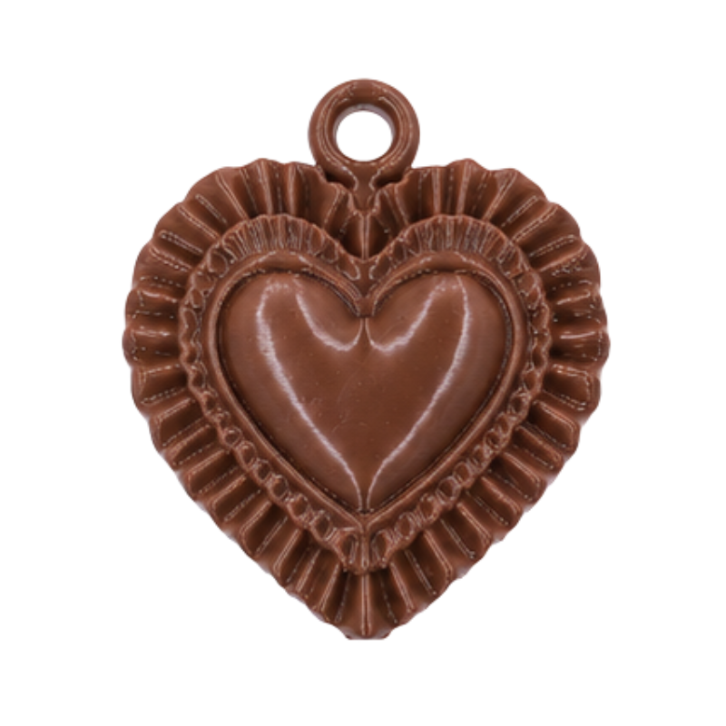 dije corazon adorno cafe x...