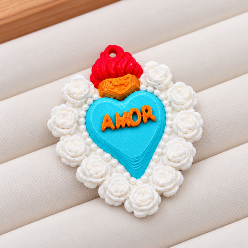 Dije corazón de Jesús amor...