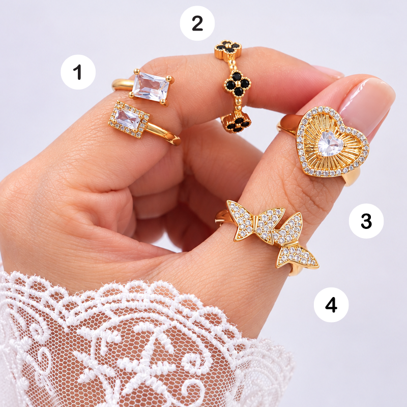 Anillos ajustables x unidad