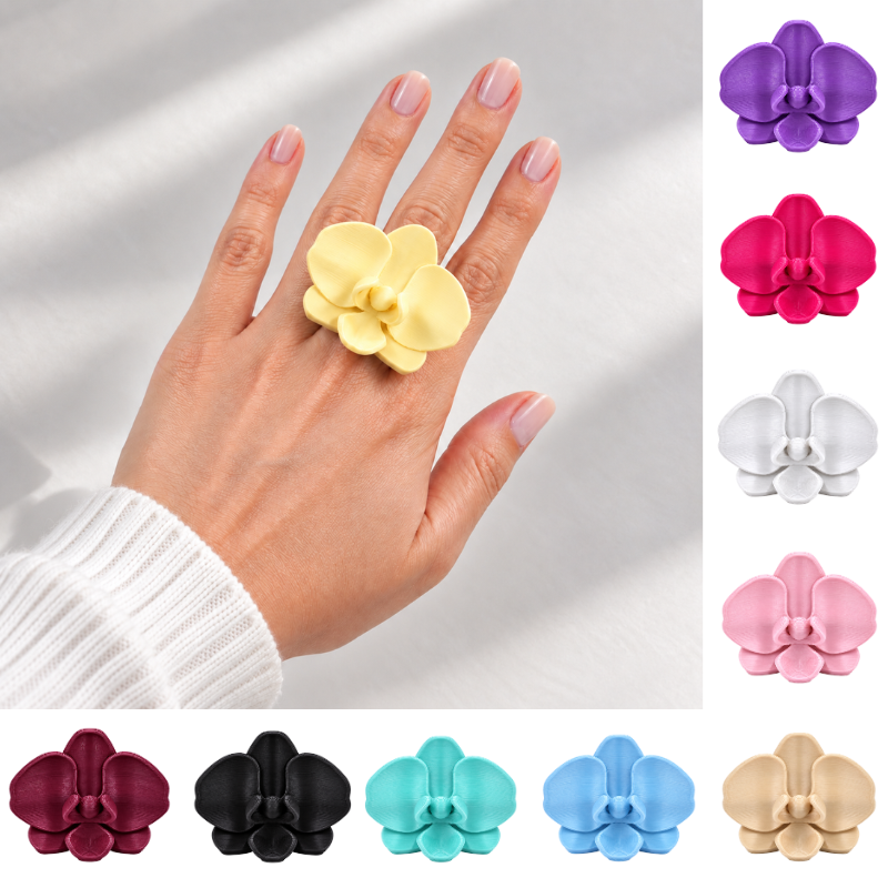 Anillo de flor x unidad