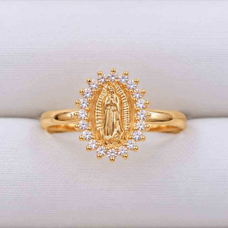 Anillo ajustable virgen