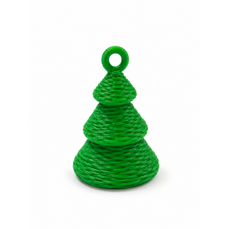 Dije acrilico árbol verde