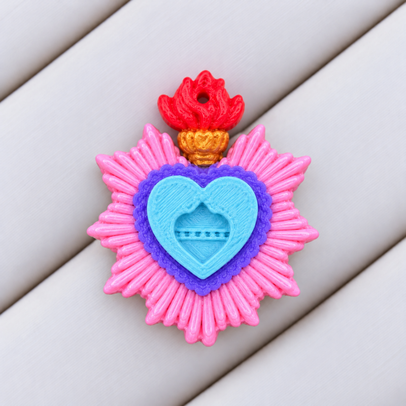 Dije sagrado corazón de...