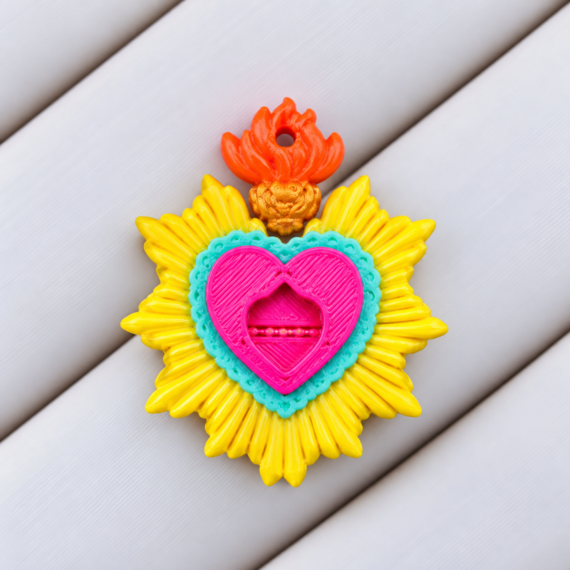 Dije sagrado corazón de...