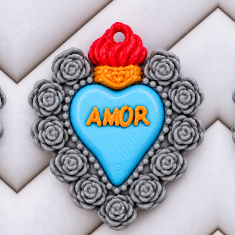 Dije corazón de Jesús amor...
