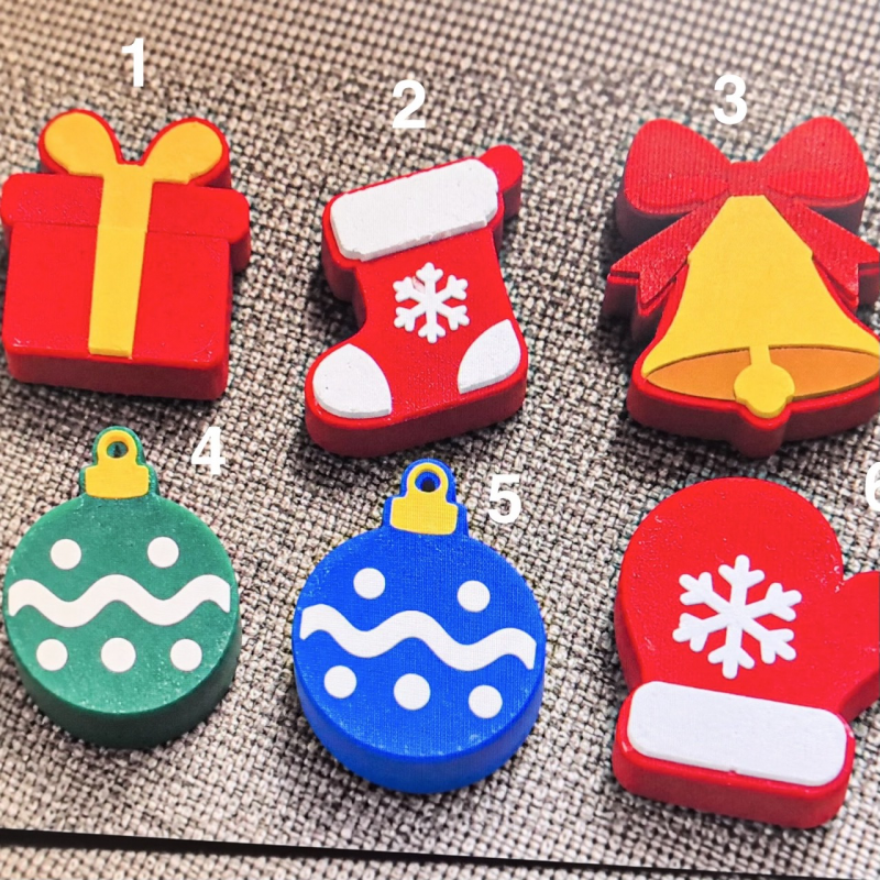 dijes de navidad pasador