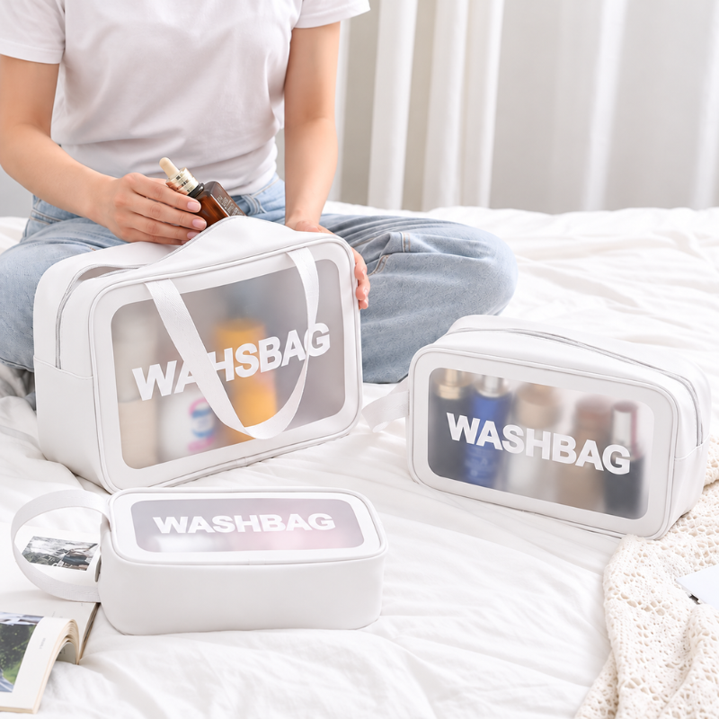 PAQUETE DE 12 KIT 3 WASHBAG