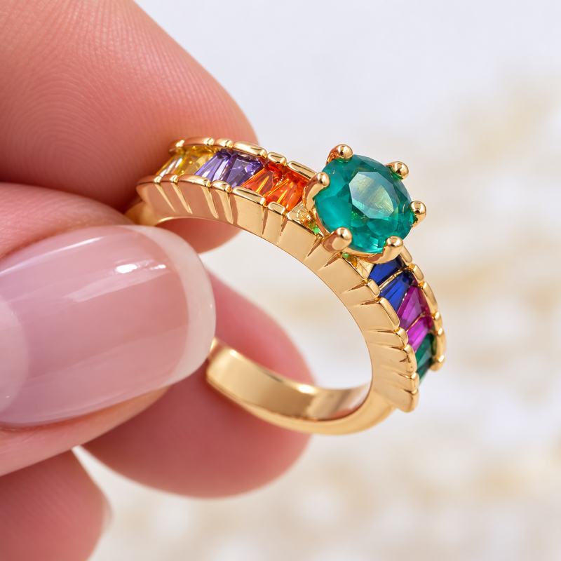 Anillo circones de colores