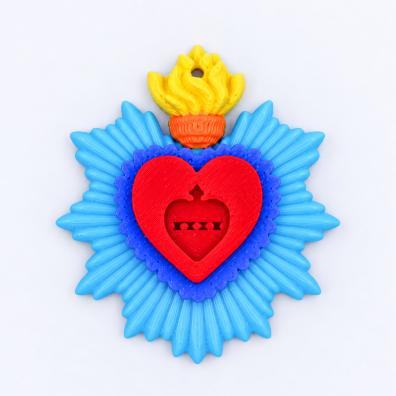 Dije sagrado corazón de...