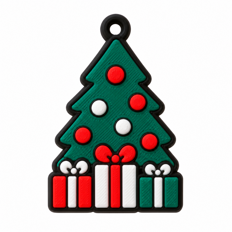 Dije árbol con regalos...