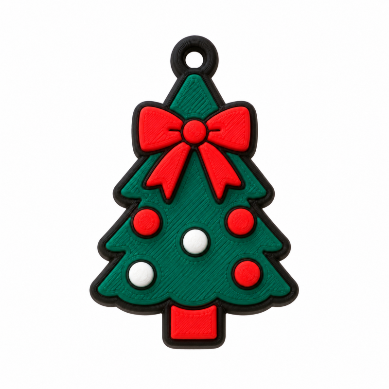Dije árbol con moño x unidad
