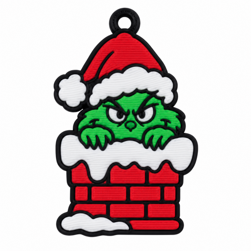Dije grinch chimenea x unidad