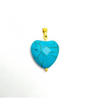 Dije de piedra corazón...